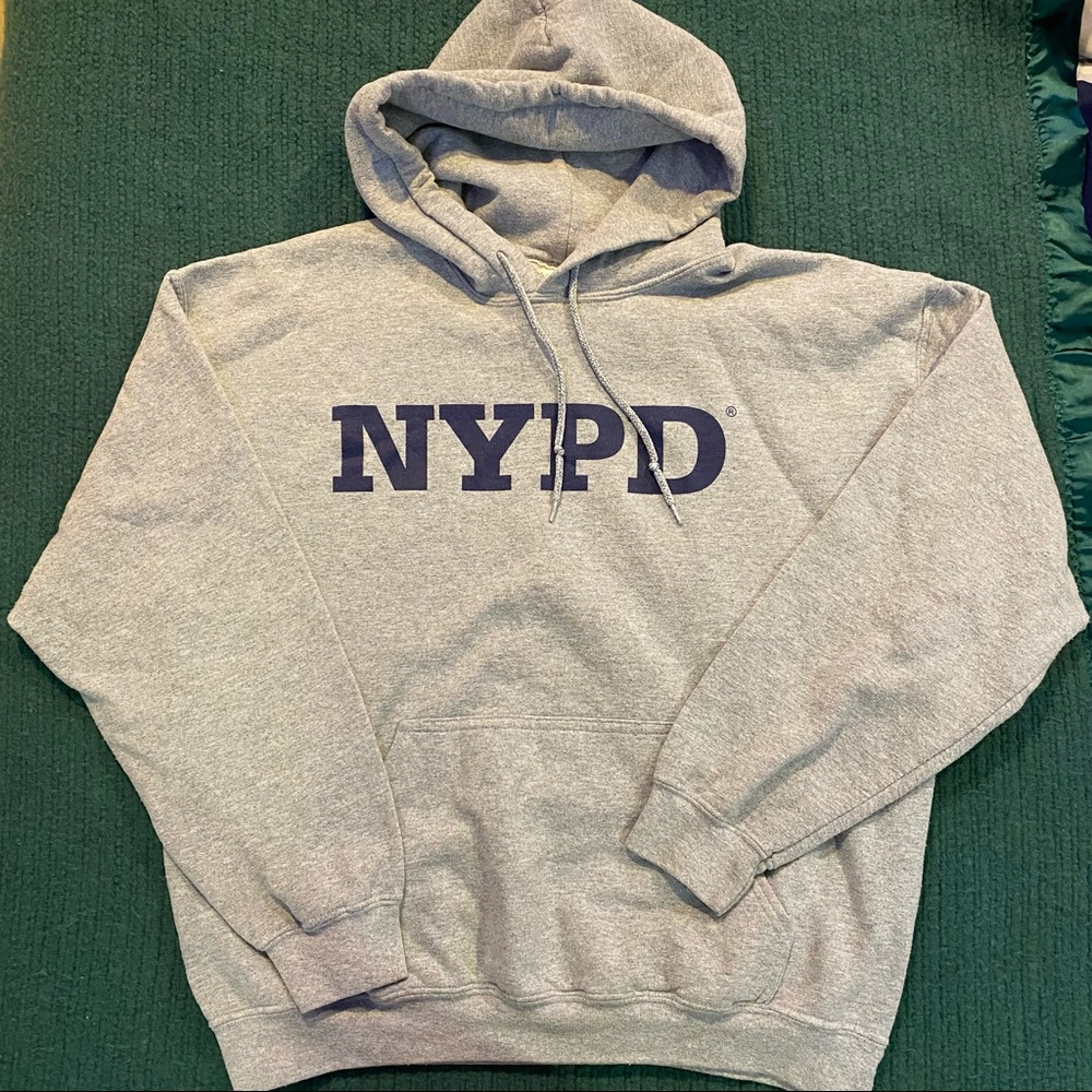 Grey NYPD Hoodie